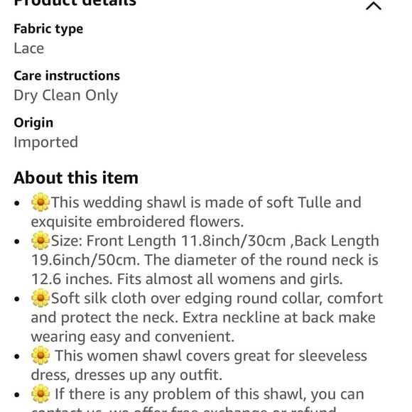 Elegant Cream Lace Cape Top – Sheer Chiffon Overlay with Floral Trim - Picture 2 of 3